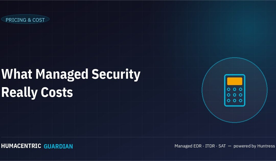 How Much Does Managed Cybersecurity Cost for a Small Business in 2026?